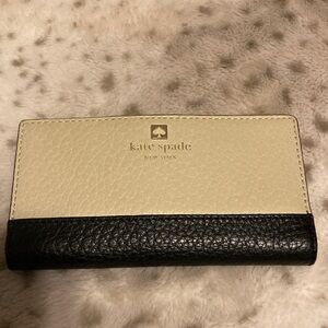 Kate Spade Two-Tone Leather Wallet